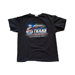 TEXAS Motor Speedway 2015 Racing Tee Youth Small Black